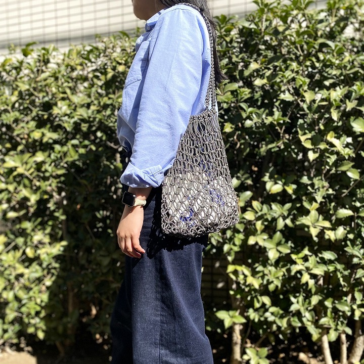 マクラメバッグM | エコバッグ | FATIMA MOROCCO