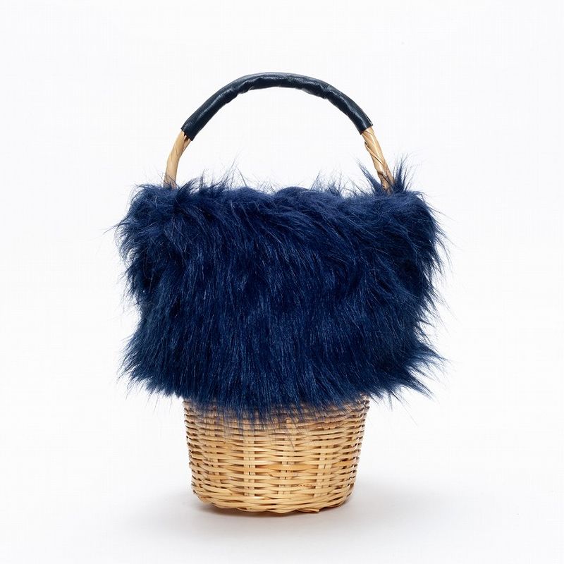 エコファーラタンバケツ　ネイビー