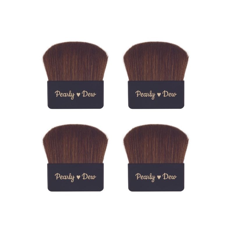 パーリーデュー パウダーブラシ　4個セット
