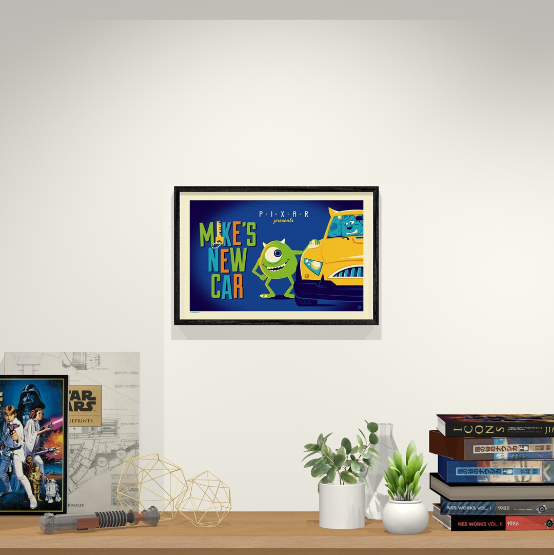 Mike's New Car 【モンスターズ・インク】 ｜アートポスター専門店