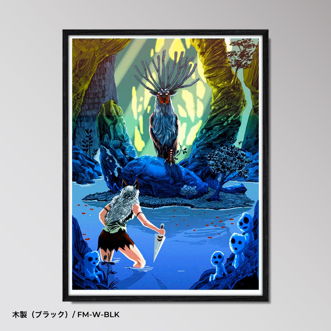 もののけ姫　台湾限定ポスター　85x62cm もののけ 台湾限定レアポスター - メルカリ