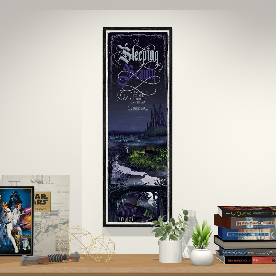Sleeping Beauty (Night) / PP 【眠れる森の美女】 ｜アートポスター