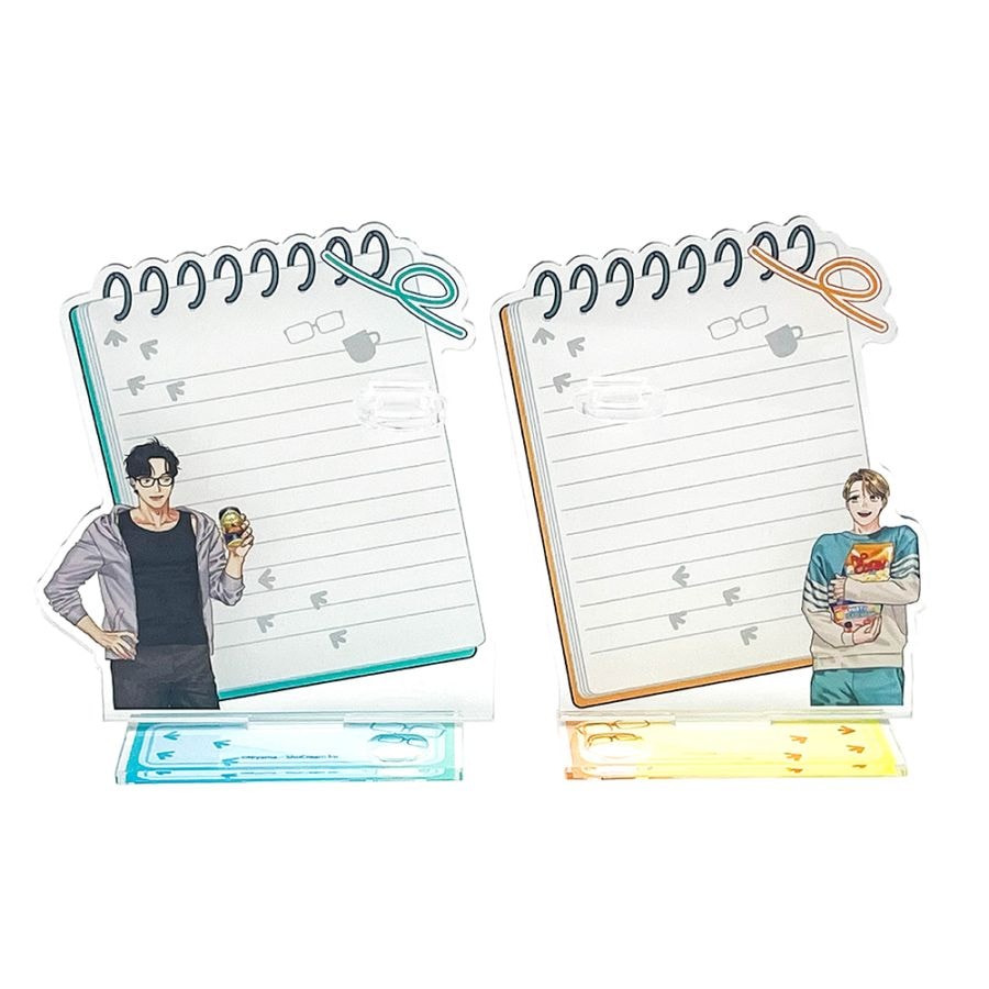 ★忍とヒカルのメモ帳風メッセージボード（全2種）