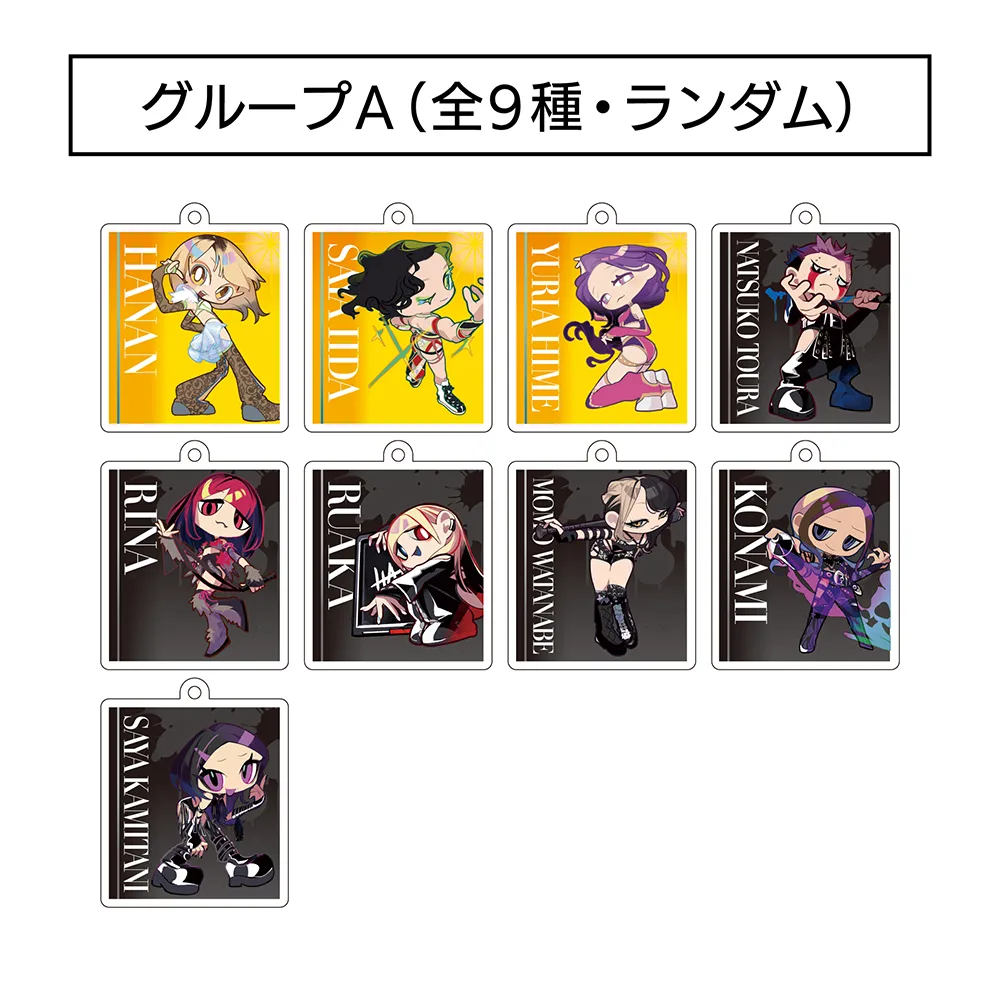 STARDOM描き起こしイラストアクキーマグネット | 推しが！？