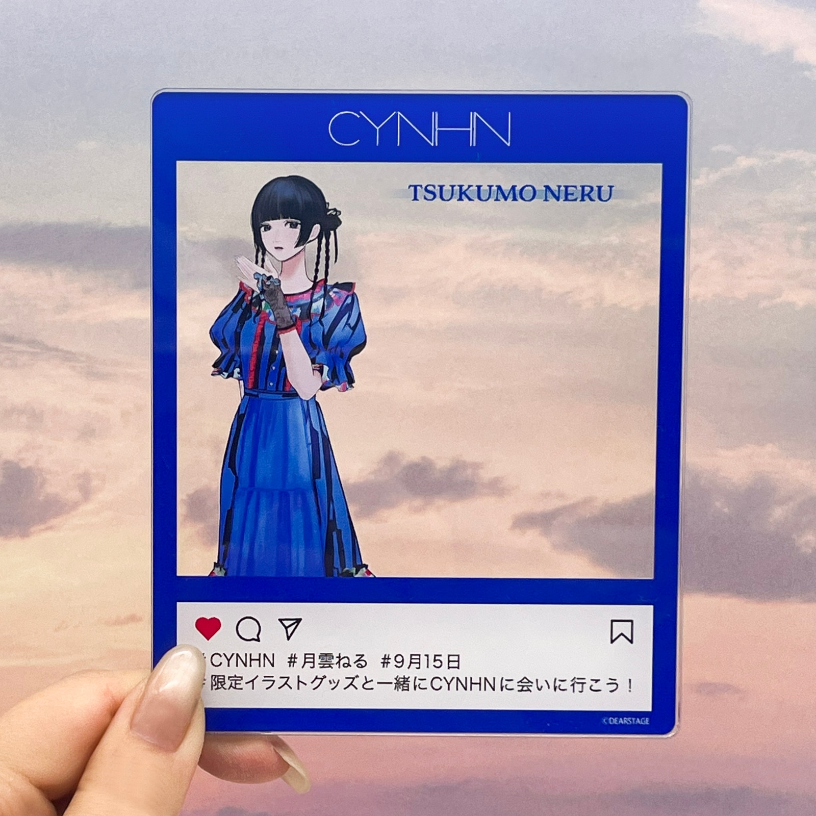 SNS風アクリルカード（全4種）
