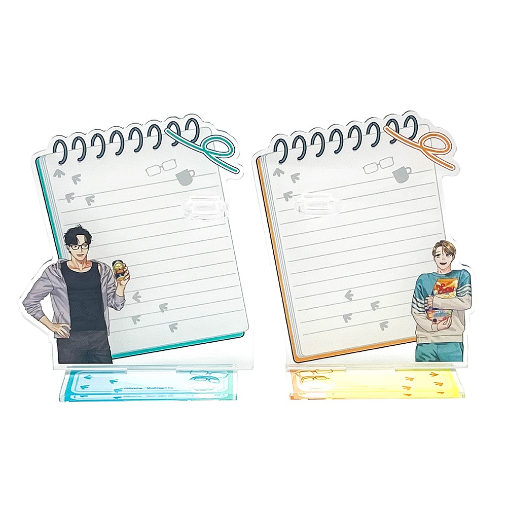 ★忍とヒカルのメモ帳風メッセージボード（全2種）