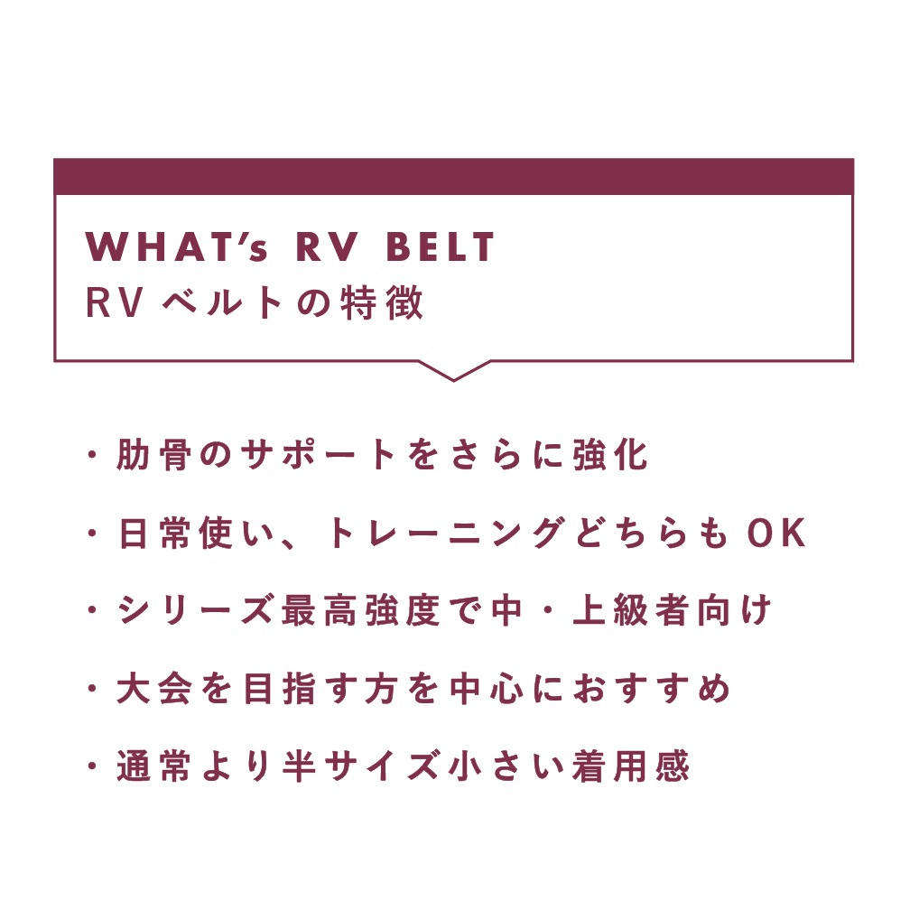 【FAVOLINK】RVベルト Sサイズ 黒 FAVOLINK produced by YURI YASUI： 〔RVベルト・ブラック