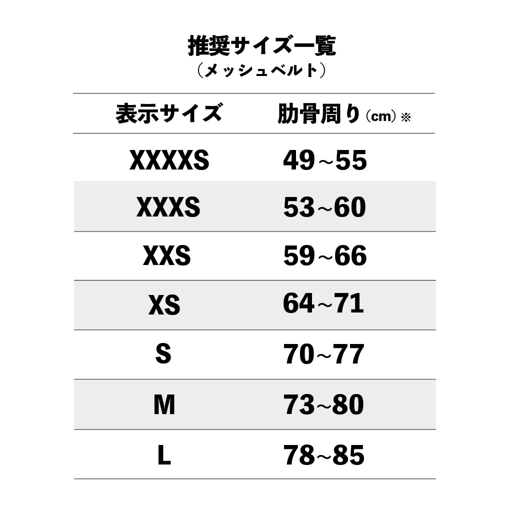 〔メッシュ・ブラック〕ウエストシェイパー