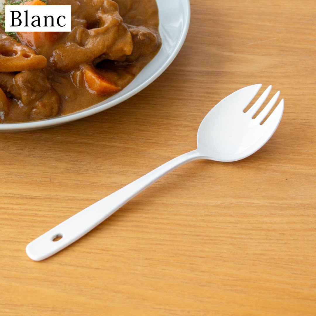 カツカレースプーン 琺瑯 ホーロー カトラリー Blanc ブラン takakuwa