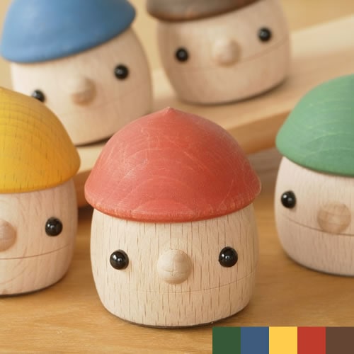 こまむぐ どんぐりまま 木のおもちゃ 木製 知育 玩具 日本製 おもちゃ