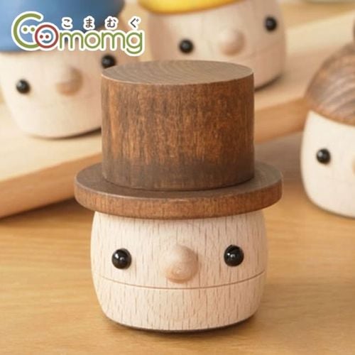 こまむぐ どんぐりぱぱ 木のおもちゃ 木製 知育 玩具 日本製