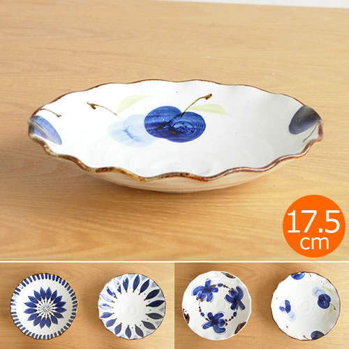 波佐見焼 HASAMI 翔芳窯 藍の器 変形中鉢 16cm 取鉢 取皿 深皿 ボウル