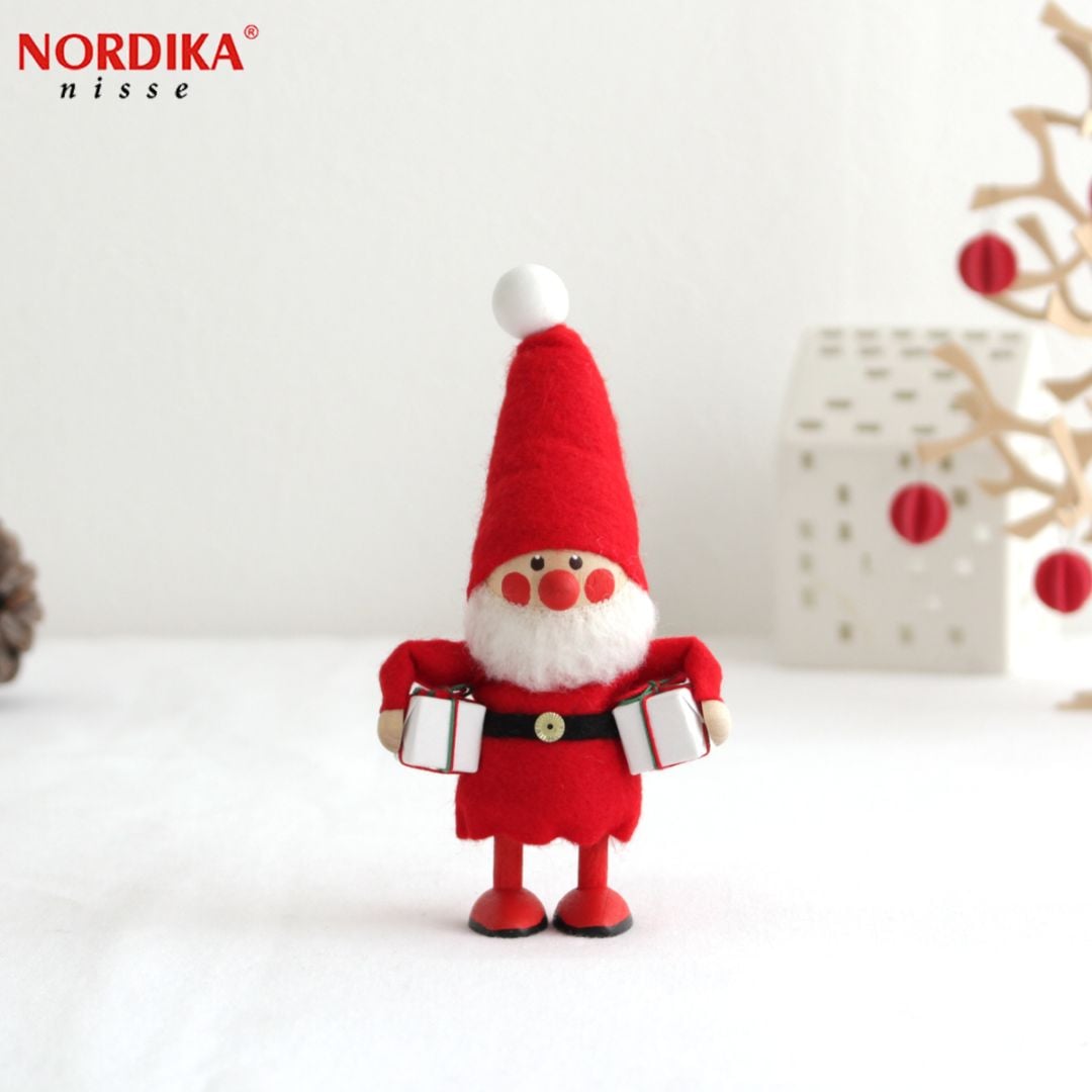 ノルディカニッセ 欲張りサンタ フェルトシリーズ 赤 NORDIKA nisse