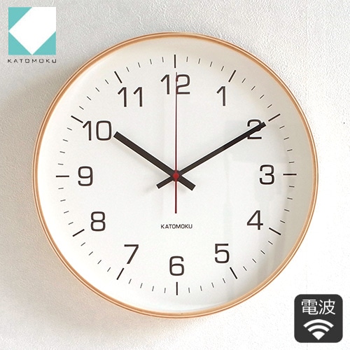 加藤木工 カトモク 掛け時計 KATOMOKU plywood wall clock 18 掛時計