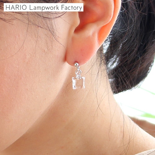 ハリオ ピアス ティアーズ 16 Water Drops 雫 ガラス製 HARIO Lampwork