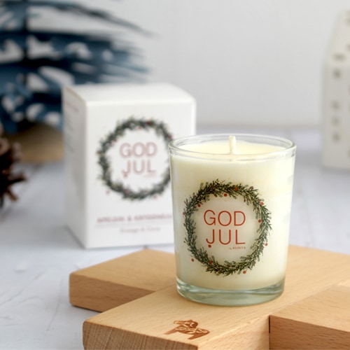 KLINTA クリンタ マッサージキャンドル GOD JUL 16h クリスマス限定