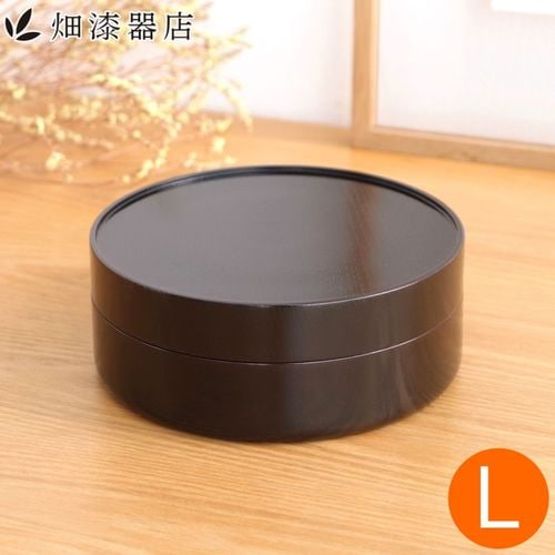 畑漆器店 SOJI hako 漆 M 13.5cm col. 山中漆器 弁当箱 430ml 木製