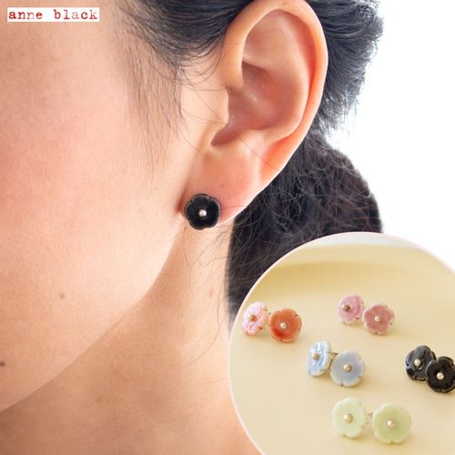Anne Black ピアス knots レディース フープピアス ラージ 北欧 ピアス