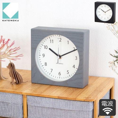 加藤木工 カトモク KATOMOKU Muku clock 16 Lサイズ ウォールナット