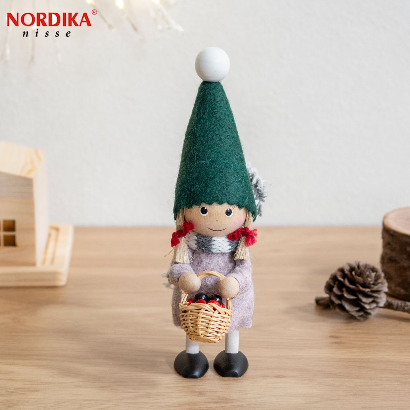 今季完売】ノルディカニッセ 2025 新作 ベリー摘みの女の子 Nordic