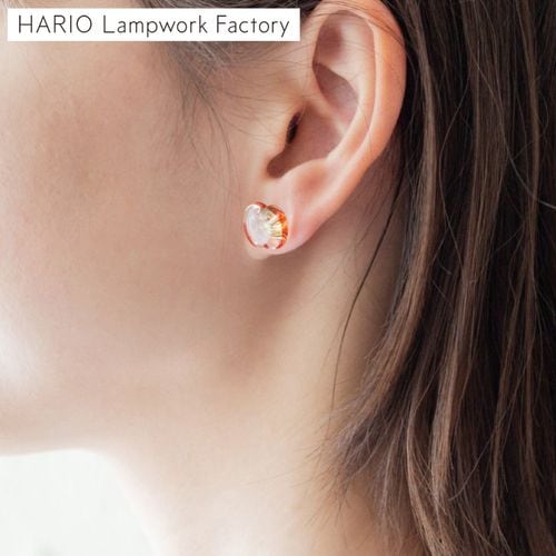 ハリオ ピアス ティアーズ 16 Water Drops 雫 ガラス製 HARIO Lampwork
