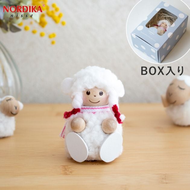 ノルディカニッセ 新作 ベビーニッセ 白羊の女の子 NORDIKA nisse BABY