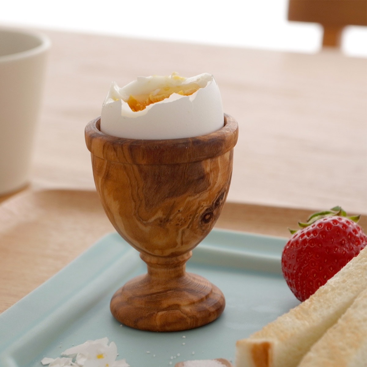 エッグカップ Arte Legno アルテレニョ オリーブ イタリア 木製 雑貨