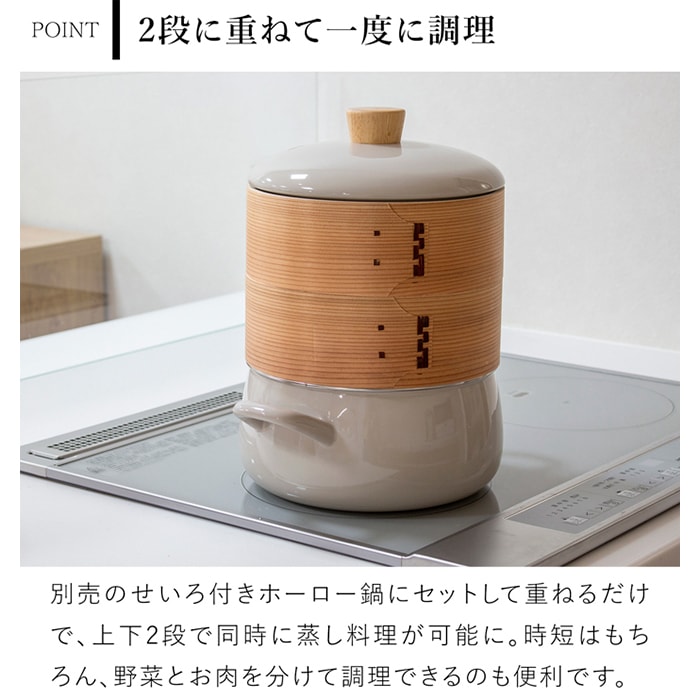 せいろ 20cm 単品 富士ホーロー せいろ付きホーロー鍋用 メッシュ