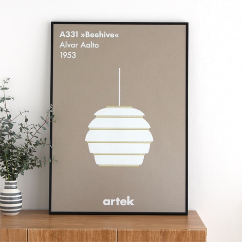 Artek ポスター 50×70 cm アルテック ポスター 北欧 アイコンポスター