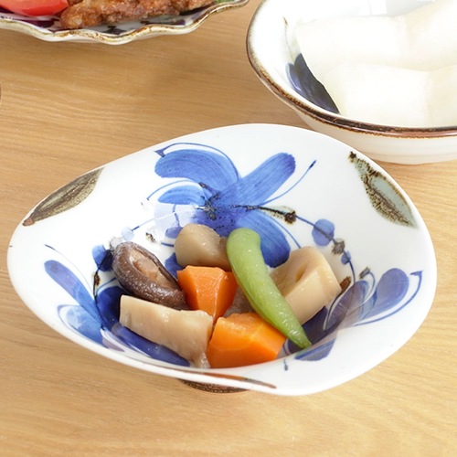 面 11個セット 陶器 波佐見焼 HASAMI 翔芳窯 藍の器 変形中鉢 16cm 取鉢 取皿 深皿 ボウル