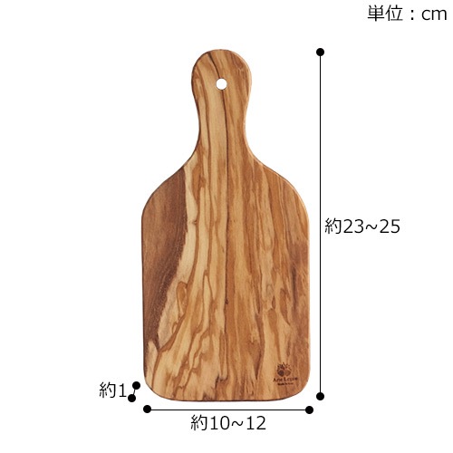 カッティングボード・スモール オリーブ イタリア製 Arte legno