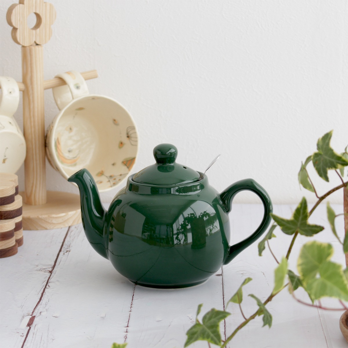 ロンドンポタリー ティーポット ファームハウス 2cup 600ml London Pottery ティーストレーナー付き 北欧 ギフト ティーポット・ジャグ FavoriteStyle フェイバリット・スタイル