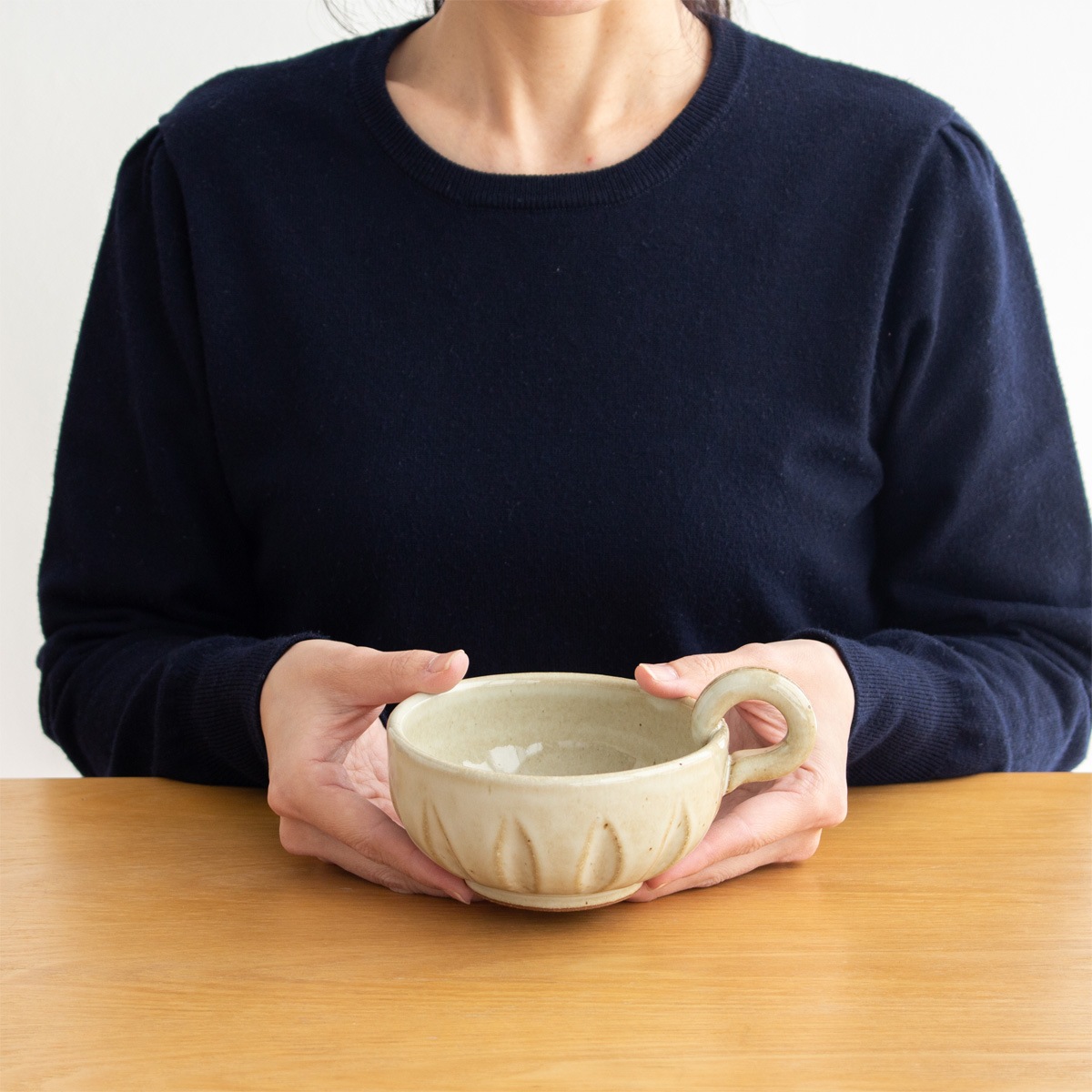 窯元とら喜き スープカップ 陶器 手作り ハンドメイド 器 作家物 手