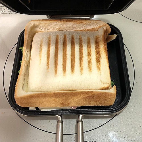 家事問屋 ホットパン ホットサンドメーカー ホットサンド おうちカフェ