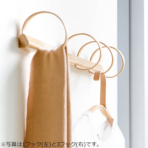 Gudee グディ 壁掛けフック ウォールハンガー 竹製 木 ウォールフック