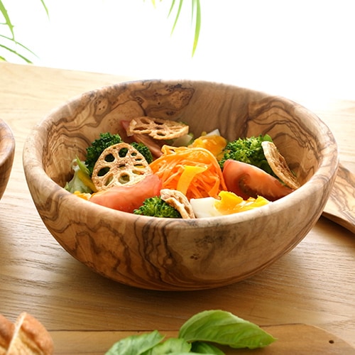 Arte Legno アルテレニョ ボウル 22cm 木 木製 職人さんの手作り 食器