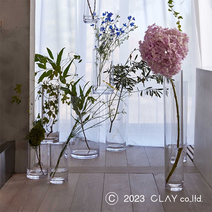 割れない花瓶 ポリカーボネート 花瓶 割れない 枝もの 大きい サークル