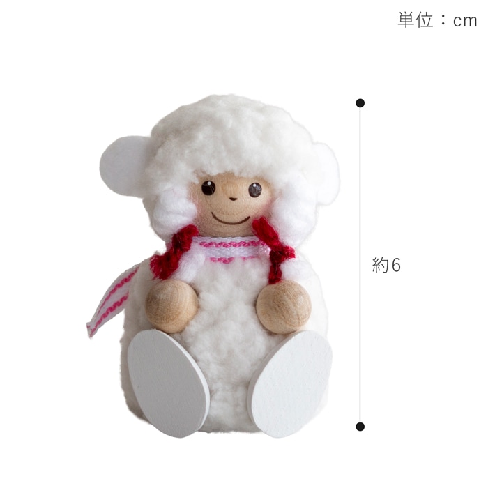 ノルディカニッセ 新作 ベビーニッセ 白羊の女の子 NORDIKA nisse BABY