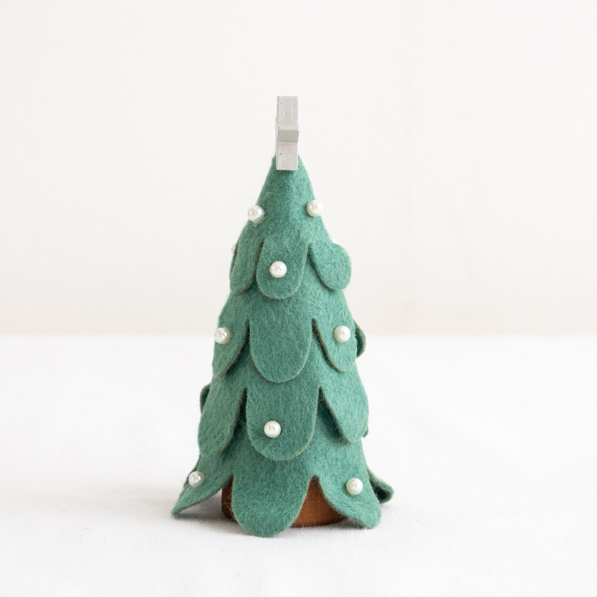 ノルディカニッセ スノー フェルトツリー 大 緑 クリスマスツリー