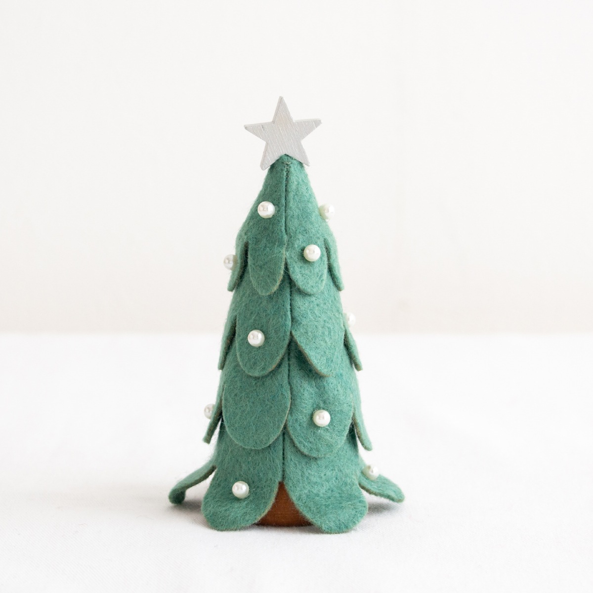 ノルディカニッセ スノー フェルトツリー 大 緑 クリスマスツリー