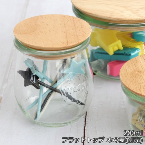WECK キャニスター チューリップシェイプ 370ml 6個セット TULIP SHAPE