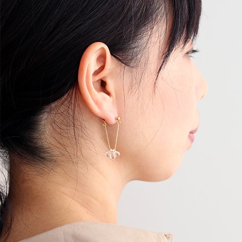 ハリオ ピアス リトルティアーズ Water Drops 雫 ガラス製 HARIO