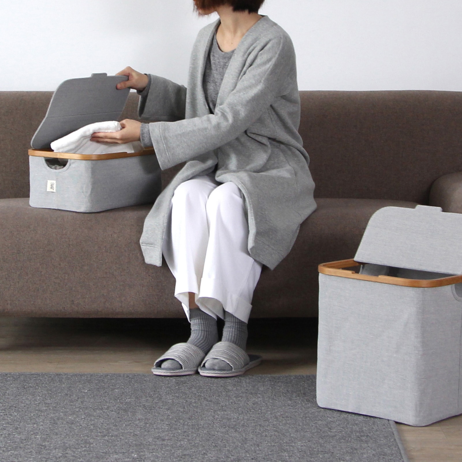 Meredewメレデュー ブランケットボックス　収納ボックス Meredewメレデュー ブランケットボックス 収納ボックス Meredew