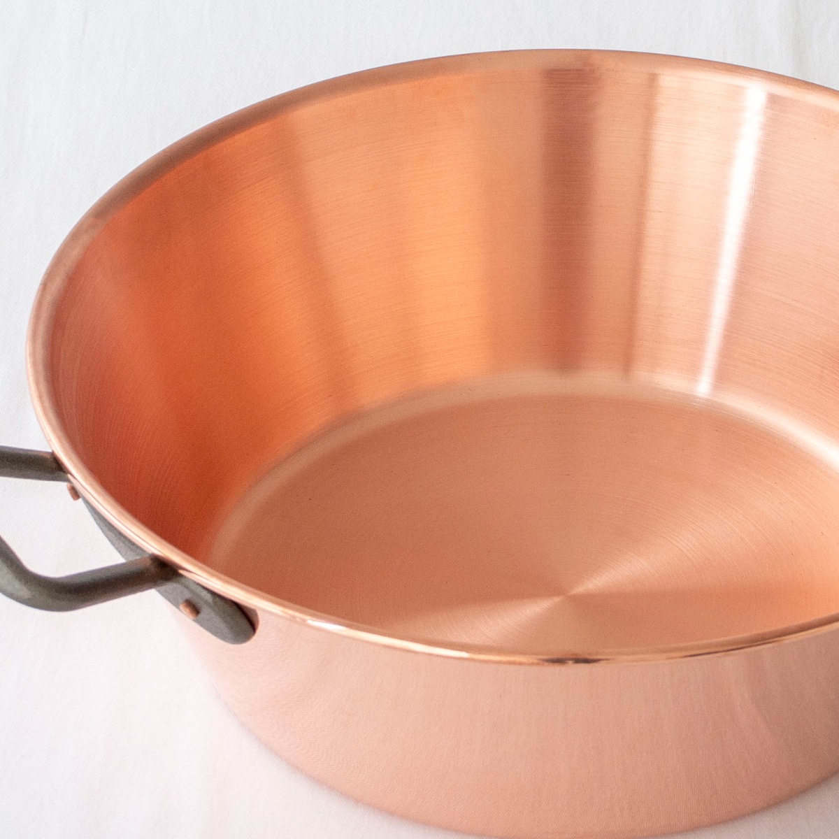 BAUMALU 銅のジャム鍋 38cm 取っ手付き フランス製 ボウマル 銅製