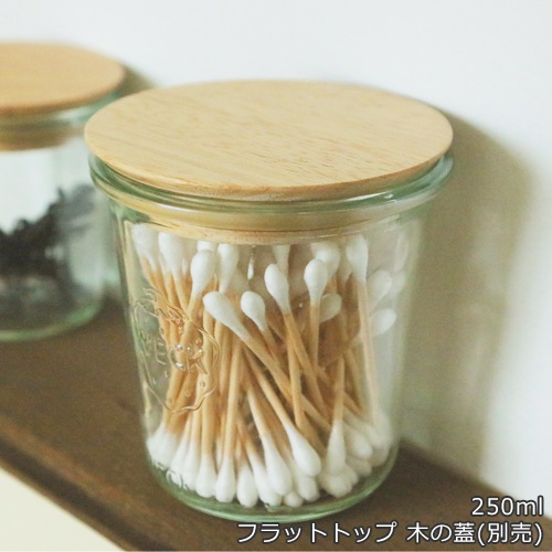 WECK キャニスター モールドシェイプ 500ml 6個セット MOLD SHAPE