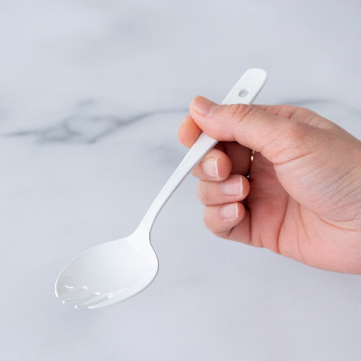 カツカレースプーン 琺瑯 ホーロー カトラリー Blanc ブラン takakuwa