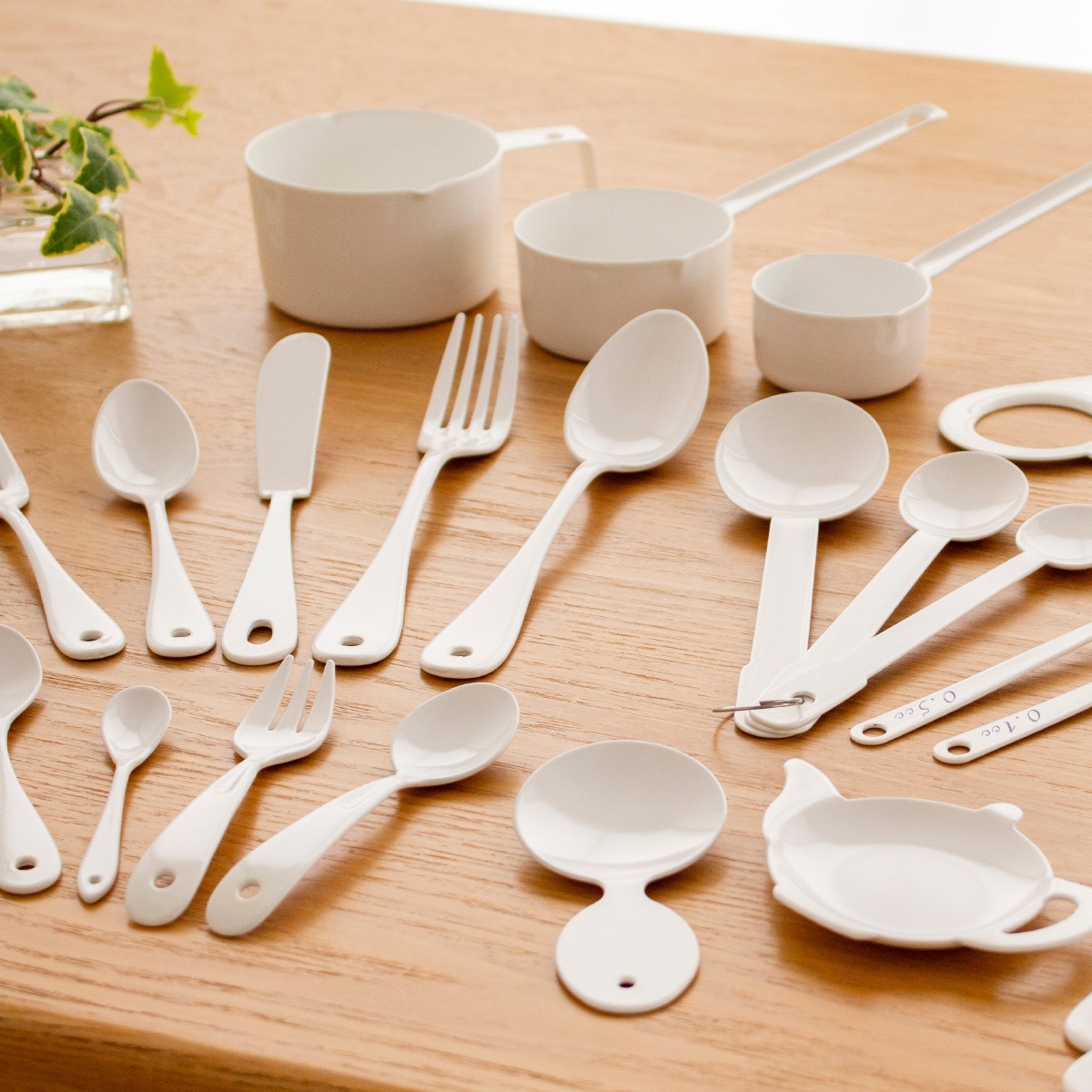 カツカレースプーン 琺瑯 ホーロー カトラリー Blanc ブラン takakuwa