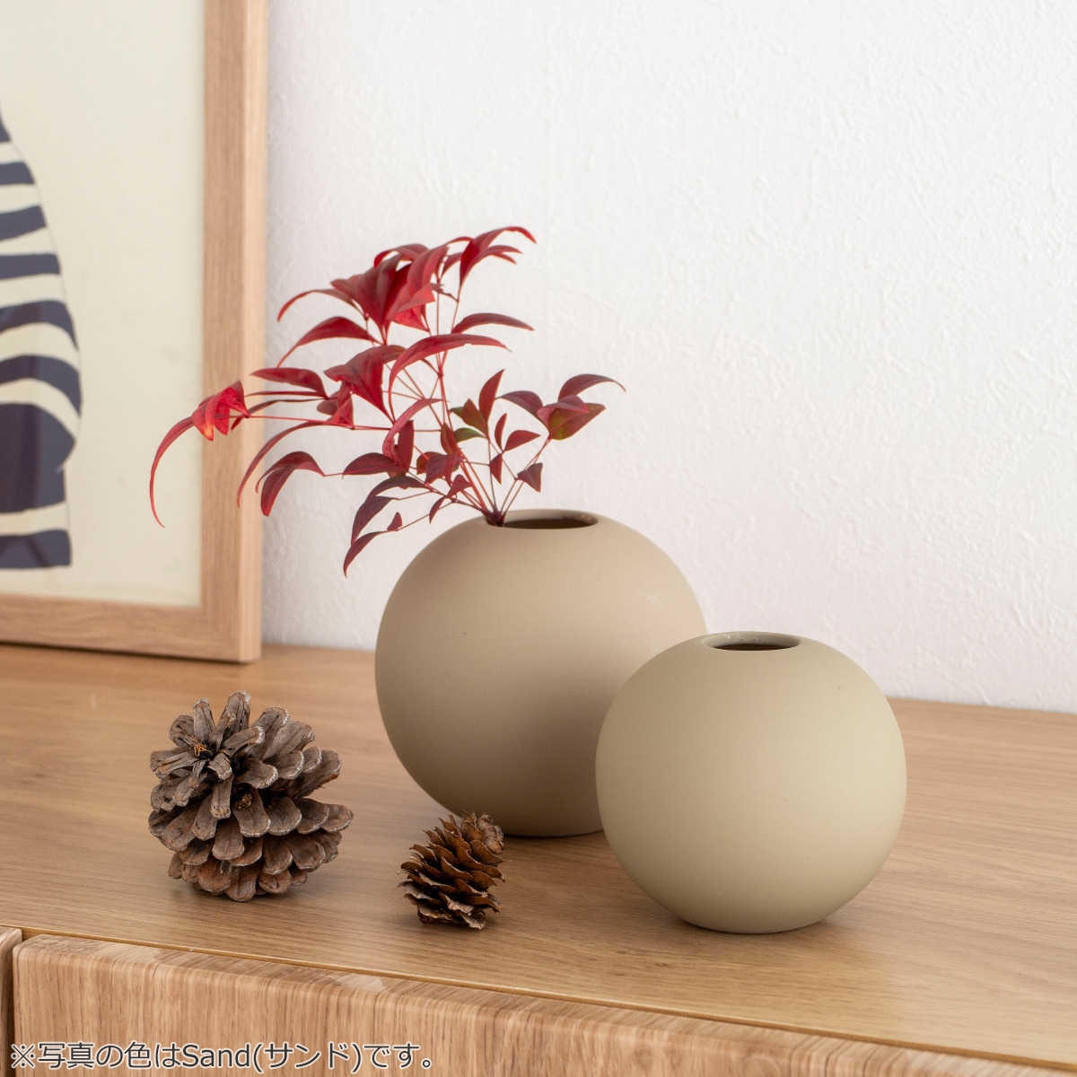 COOEE Design クーイーデザイン Ball Vase 10cm フラワーベース 丸