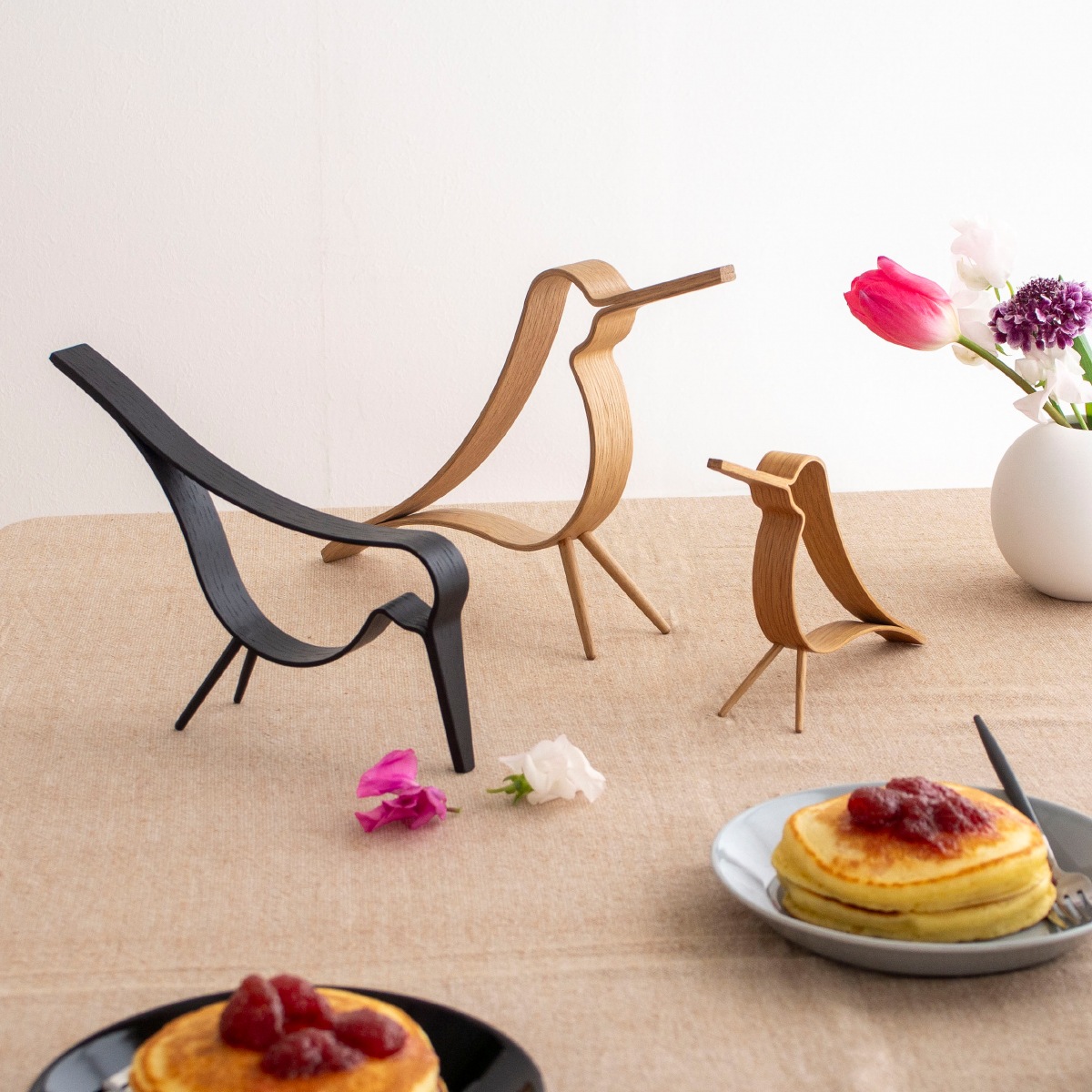 COOEE Design クーイーデザイン バード Woody Bird S 鳥 オブジェ 木製