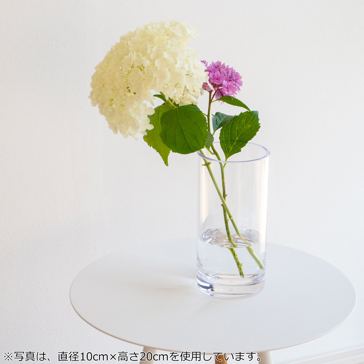 murano venini ベニーニ　フラワーベース　ボトル　一輪挿し 割れない花瓶 ポリカーボネート 花瓶 スリム 一輪挿し 小さい サークル